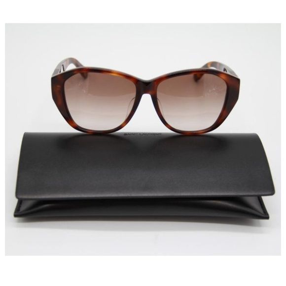 Saint Laurent Brown New SL M8/F 003 Havana Sunglasses main image 8